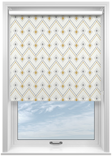 Roaring 20s, Golden - Roller Blind